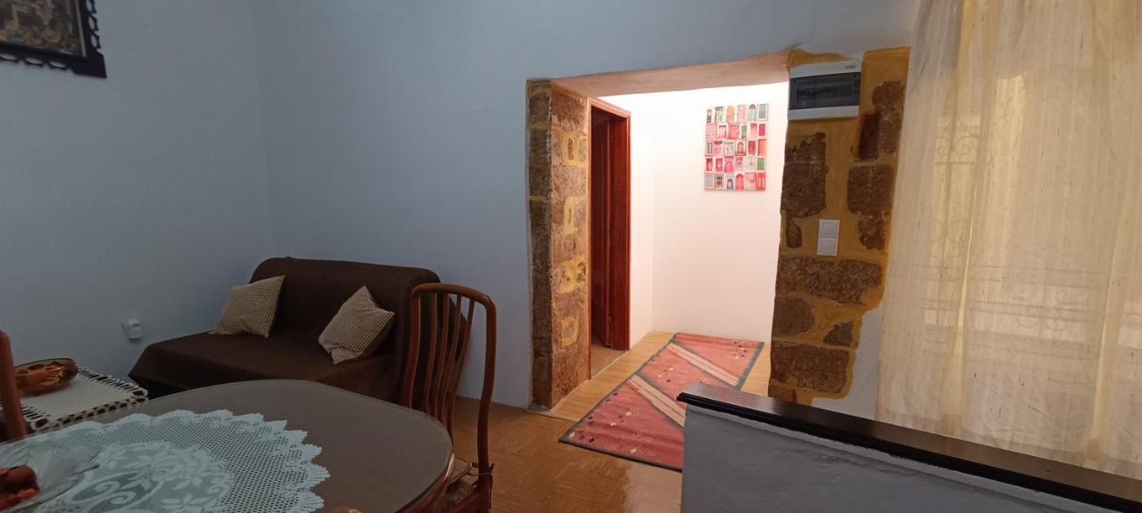 Comfortable And Spacious Stone Traditional Apartment Chrissi Akti Chania Exterior foto